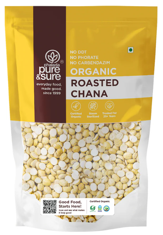 Pure & Sure Roasted Channa 500g_0