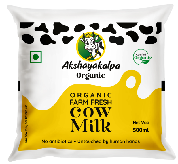 Akshayakalpa Organic Milk 500ml_0