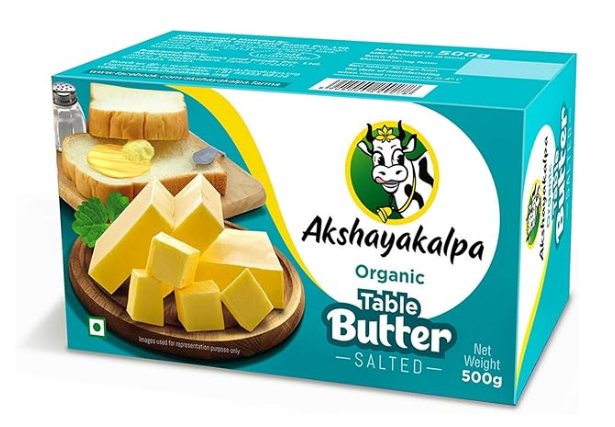 Akshayakalpa Salted Butter 500g_0