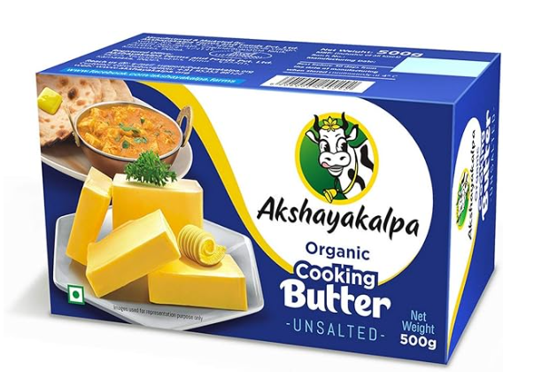Akshayakalpa Unsalted Butter 500g_0