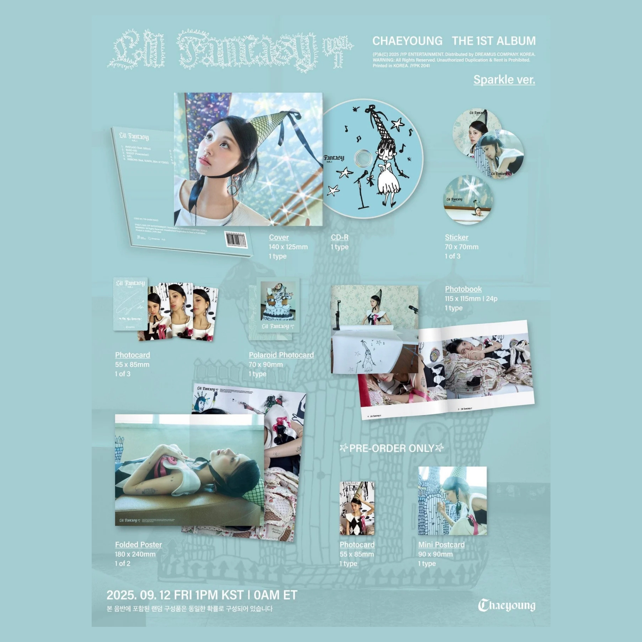 CHAEYOUNG (TWICE) - Lil Fantasy VOL.1 (SPARKLE VER.)_1