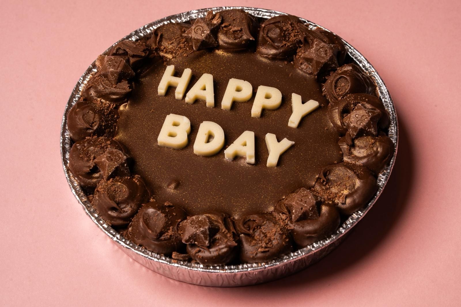 Happy Birthday Brownie Cake - Serves 3/4_0
