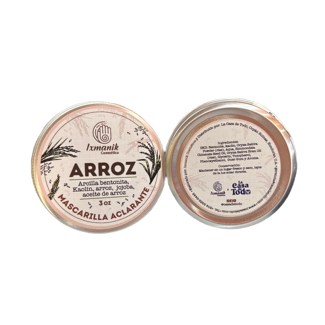 Mascarilla de Arroz con arcilla Bentonite_0