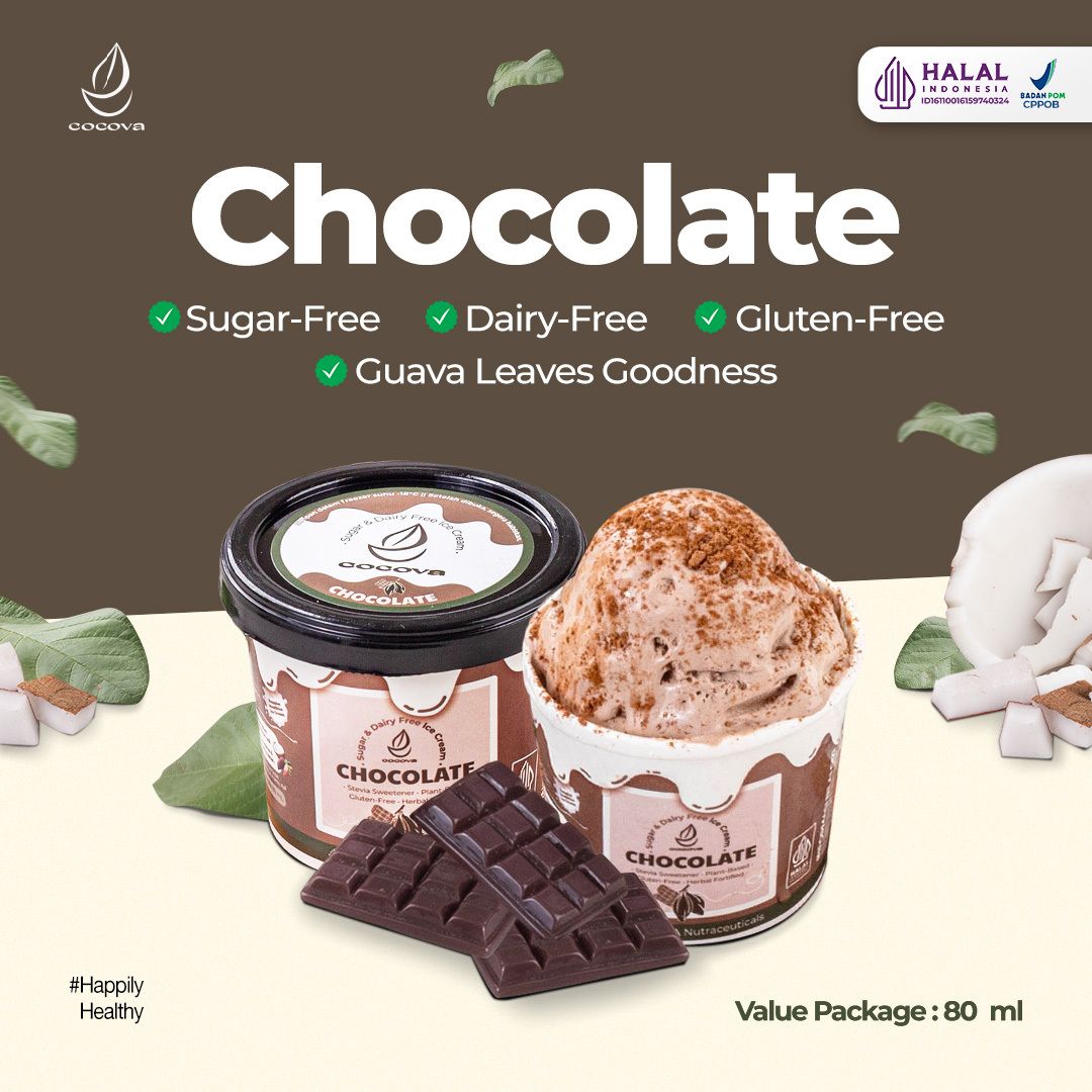 COCOVA Chocolate - Value Package 80 ml_0