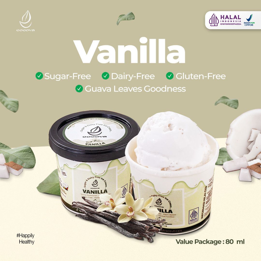 COCOVA Vanilla - Value Package 80 ml_0