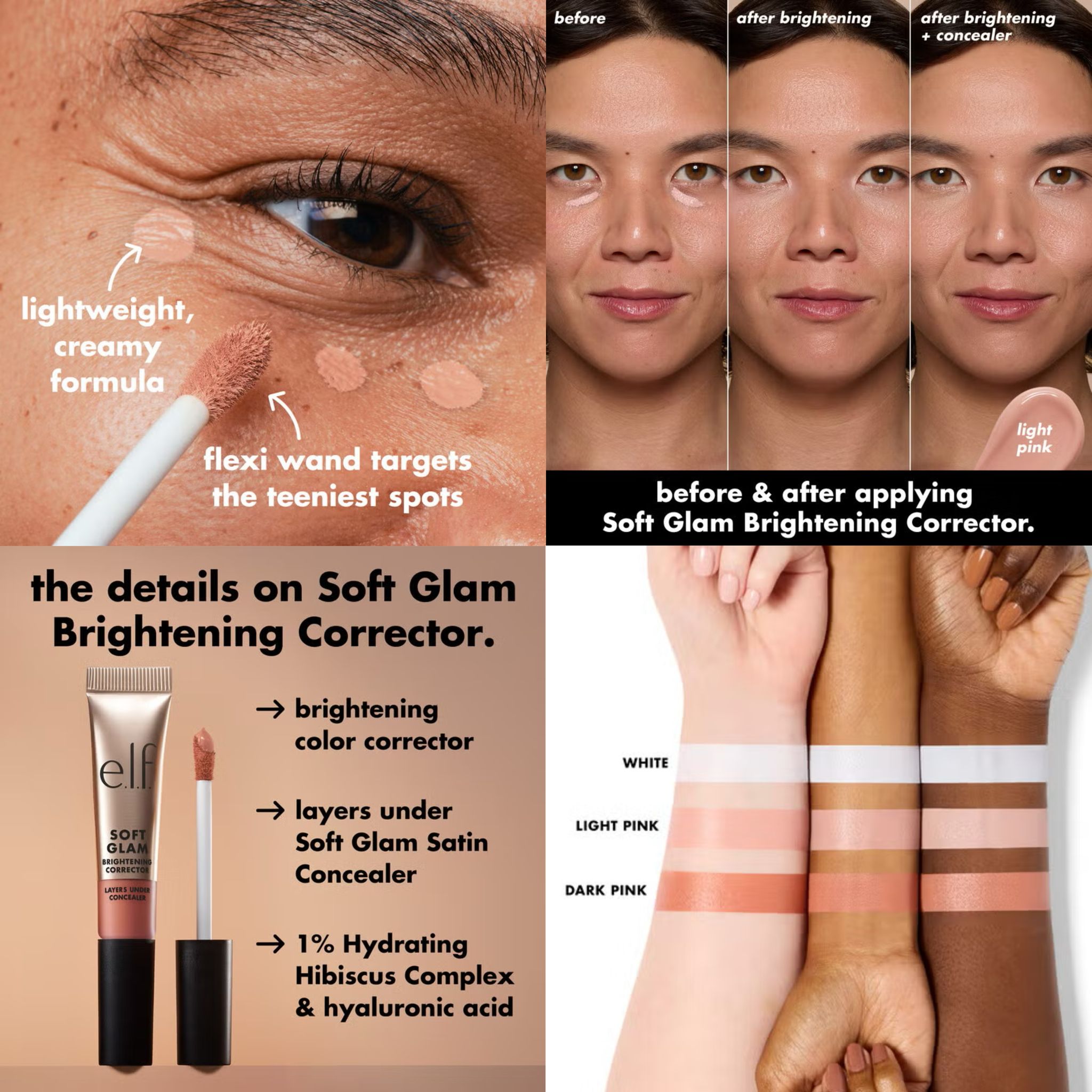 ELF brightening concealer - light pink_1