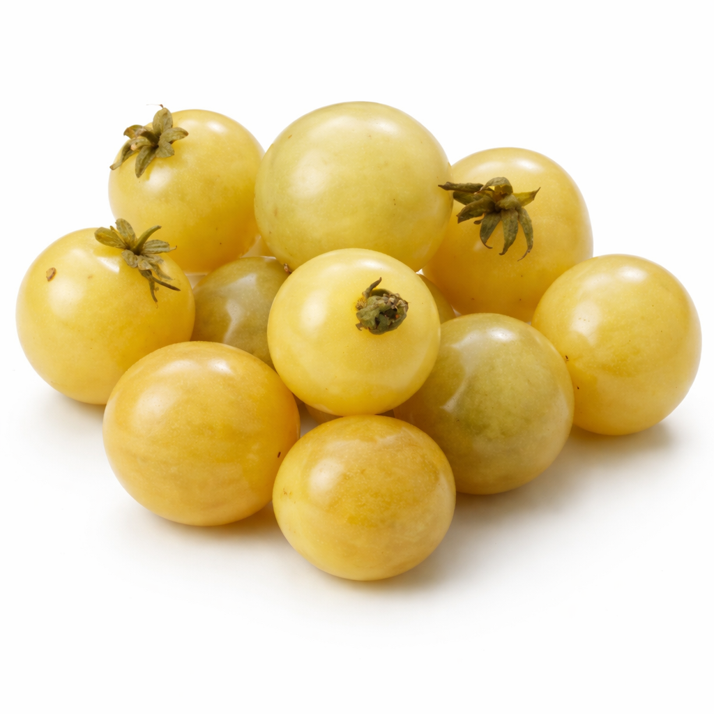 SNOW WHITE CHERRY TOMATO x 15+ seeds_0