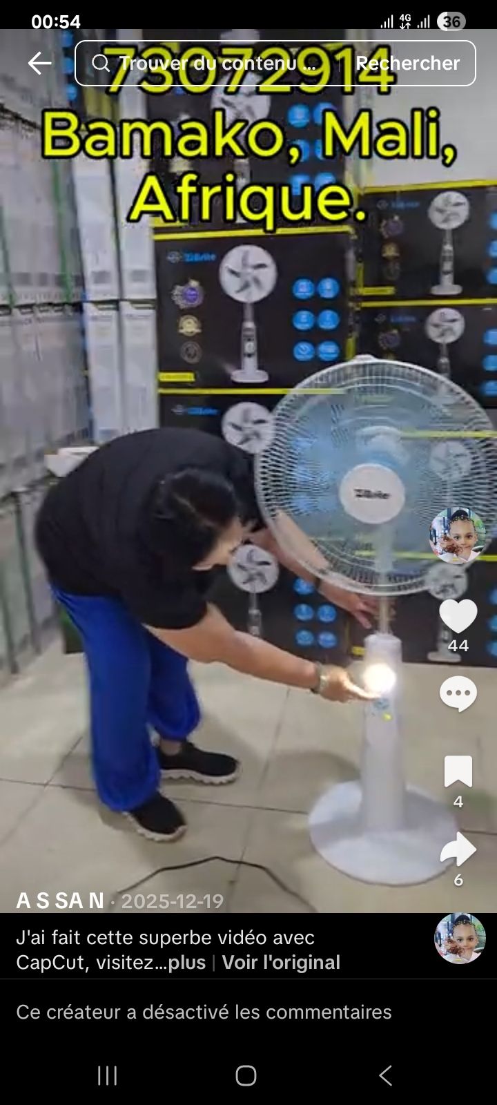 Ventilateur rechargeable _0