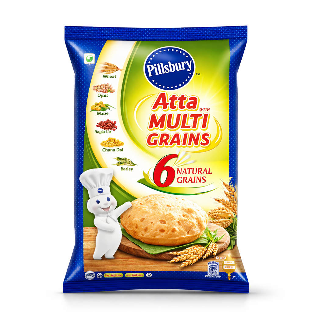 Pillsbury Multigrain Atta 5Kg_0