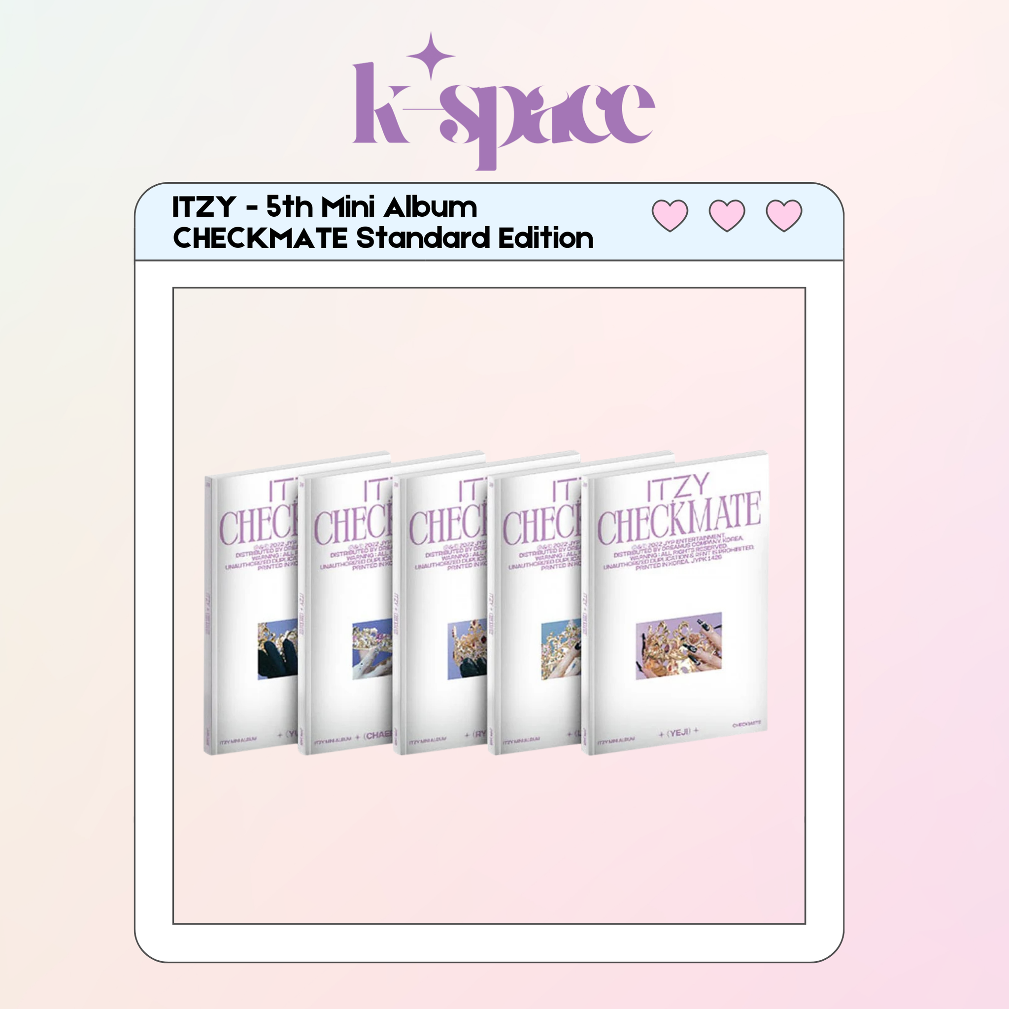 ITZY - 5th Mini Album CHECKMATE Standard Edition_0