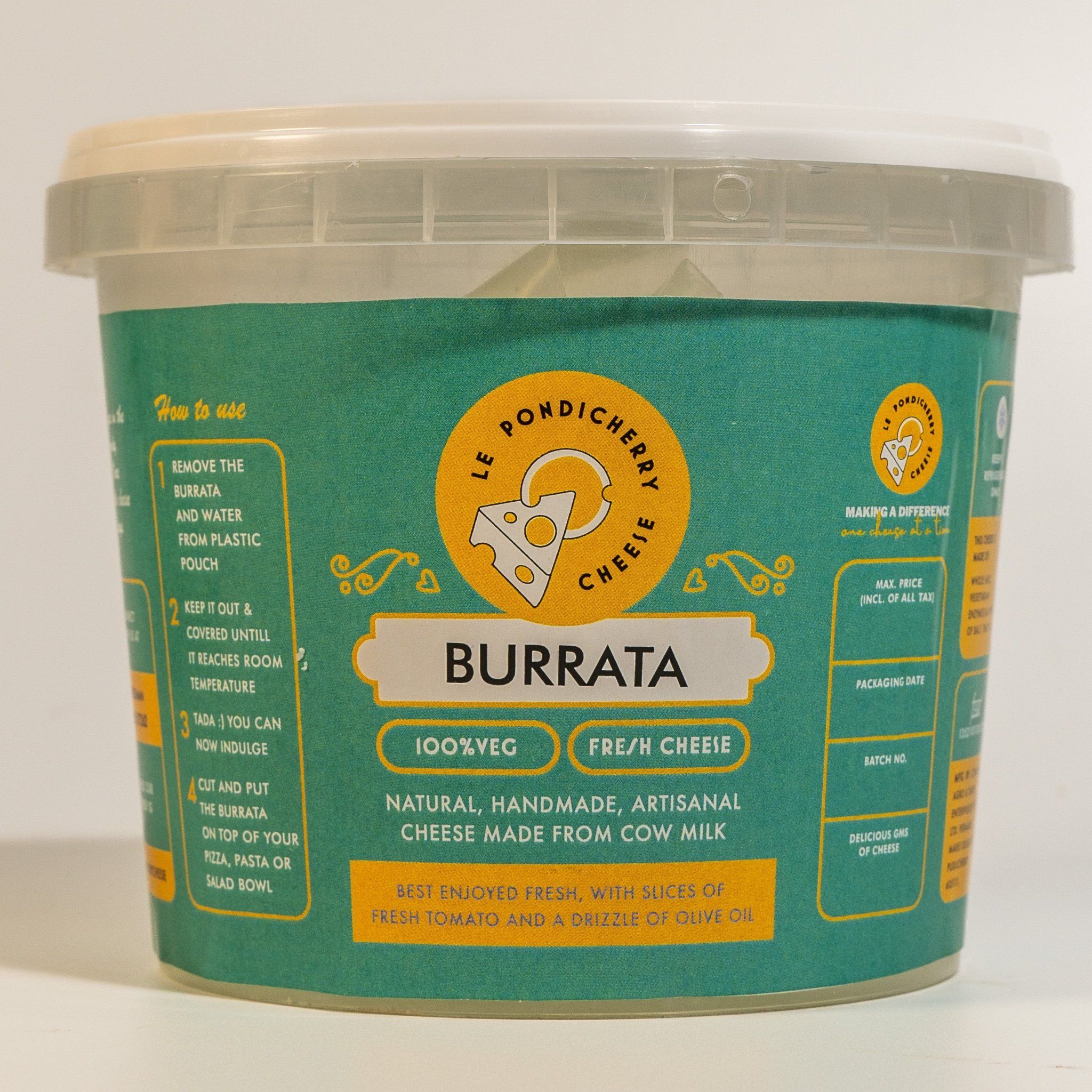 Le Pondy Burrata 100g_0