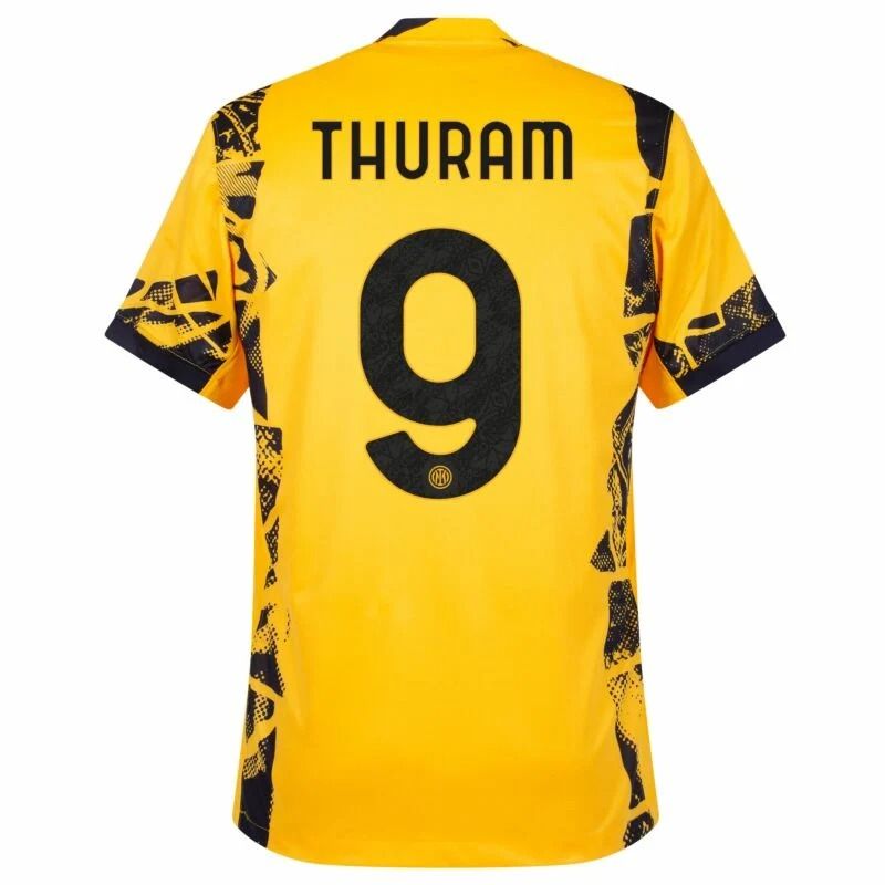 Inter Milan 2024/25 Third Shirt (Yellow / Black)_2