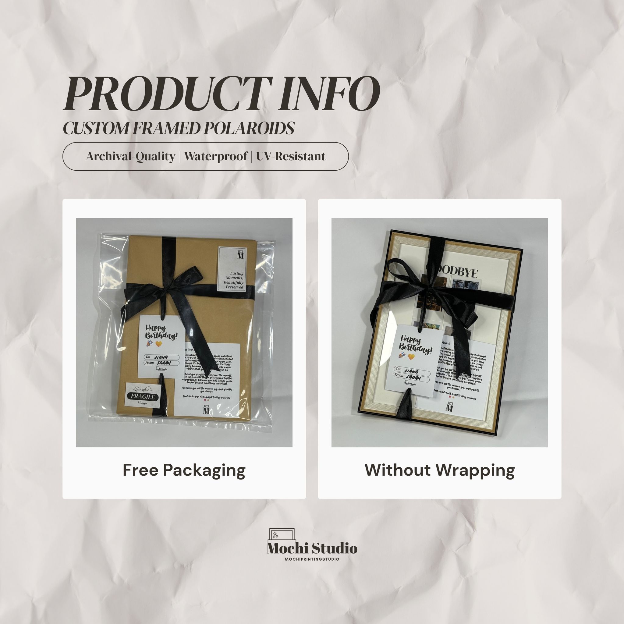 Custom Framed Polaroids_1