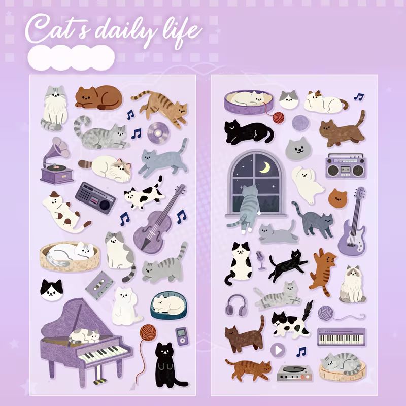Cat Daily Stickers_4