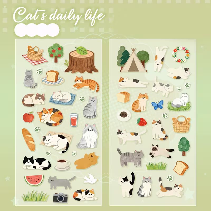 Cat Daily Stickers_5