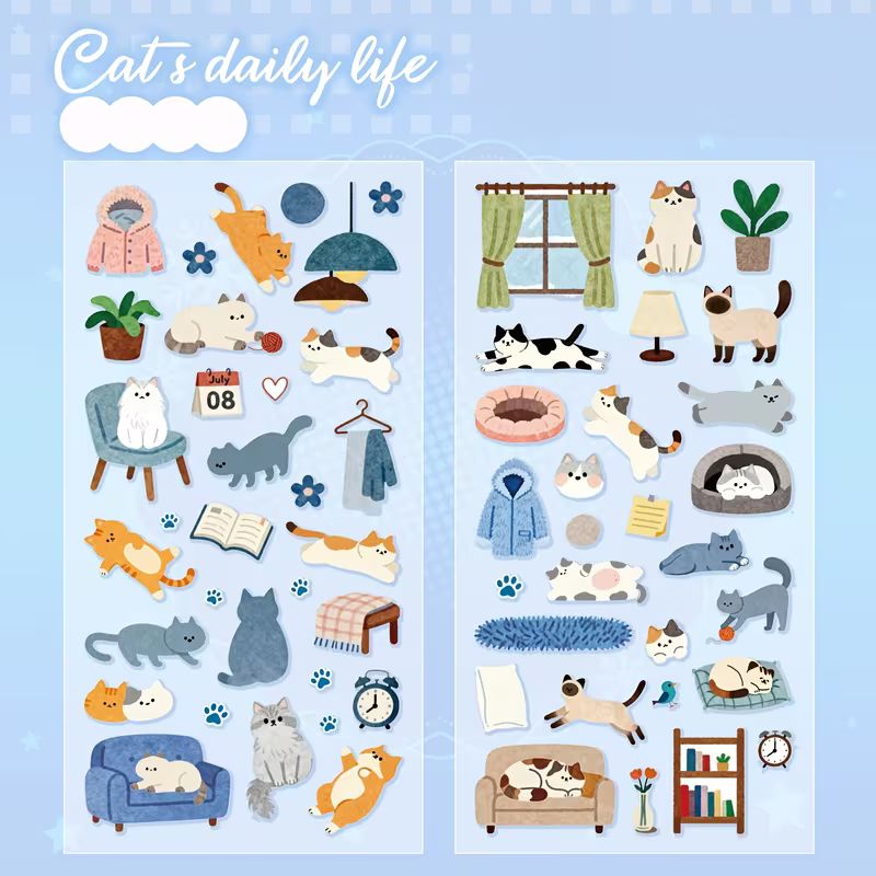 Cat Daily Stickers_6