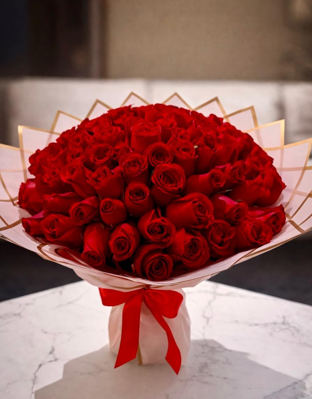 100 roses bouquet _1