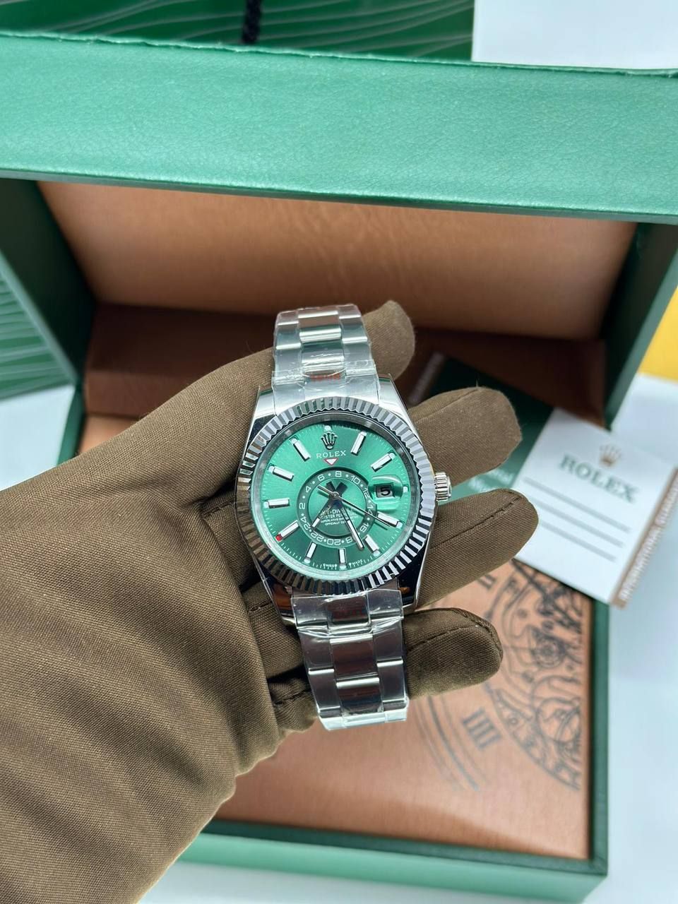 רולק,ס מנגנון אוטומטי   41mm- איכות גבוהה |  סמל סטטוס בעולם היוקרה _4