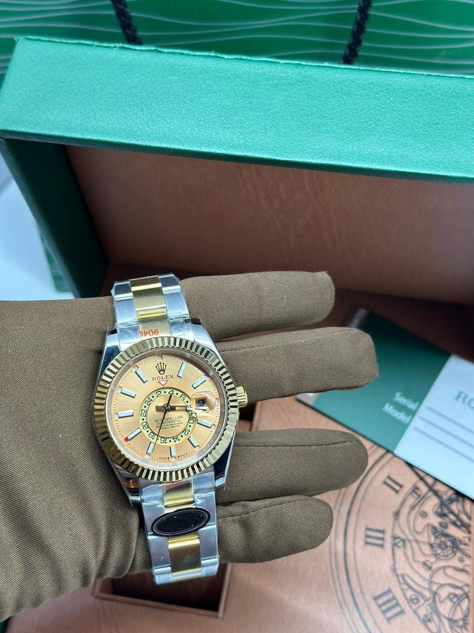 רולק,ס מנגנון אוטומטי   41mm- איכות גבוהה |  סמל סטטוס בעולם היוקרה _6