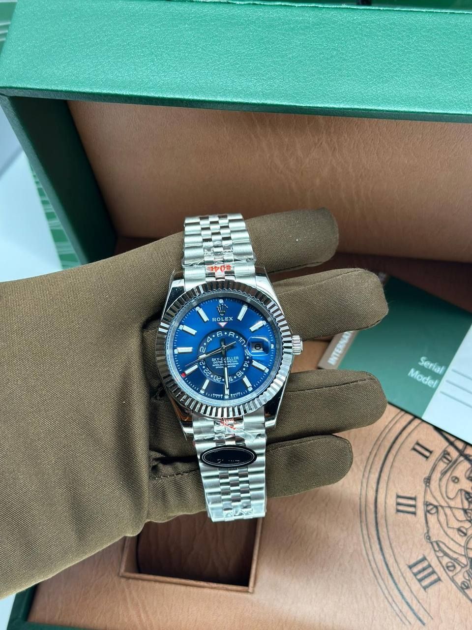 רולק,ס מנגנון אוטומטי   41mm- איכות גבוהה |  סמל סטטוס בעולם היוקרה_3