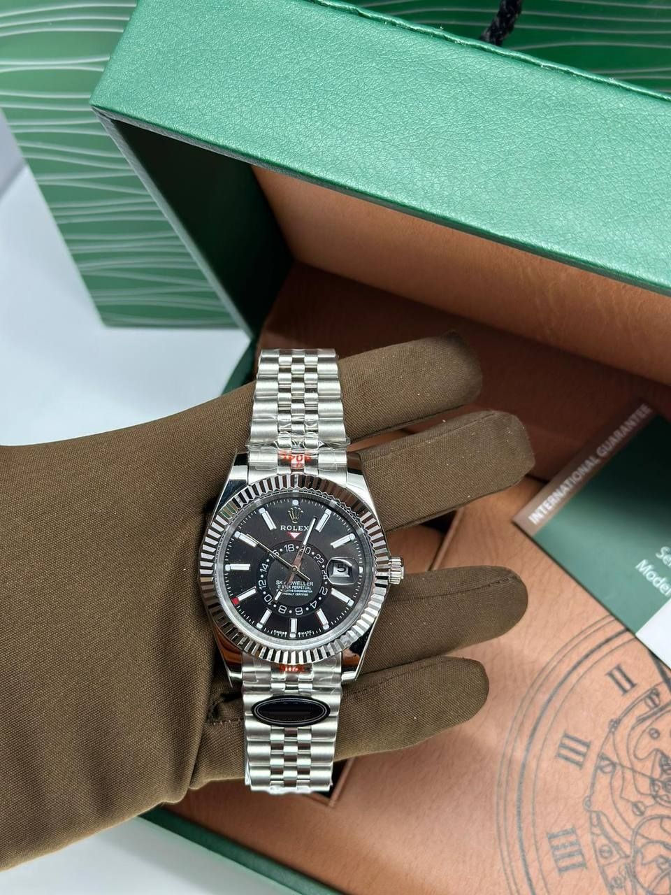 רולק,ס מנגנון אוטומטי   41mm- איכות גבוהה |  סמל סטטוס בעולם היוקרה_4