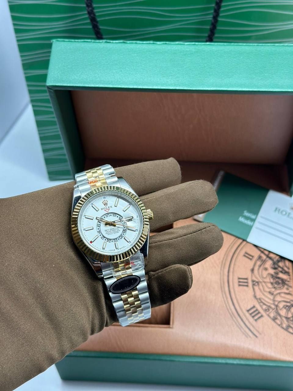 רולק,ס מנגנון אוטומטי   41mm- איכות גבוהה |  סמל סטטוס בעולם היוקרה_7