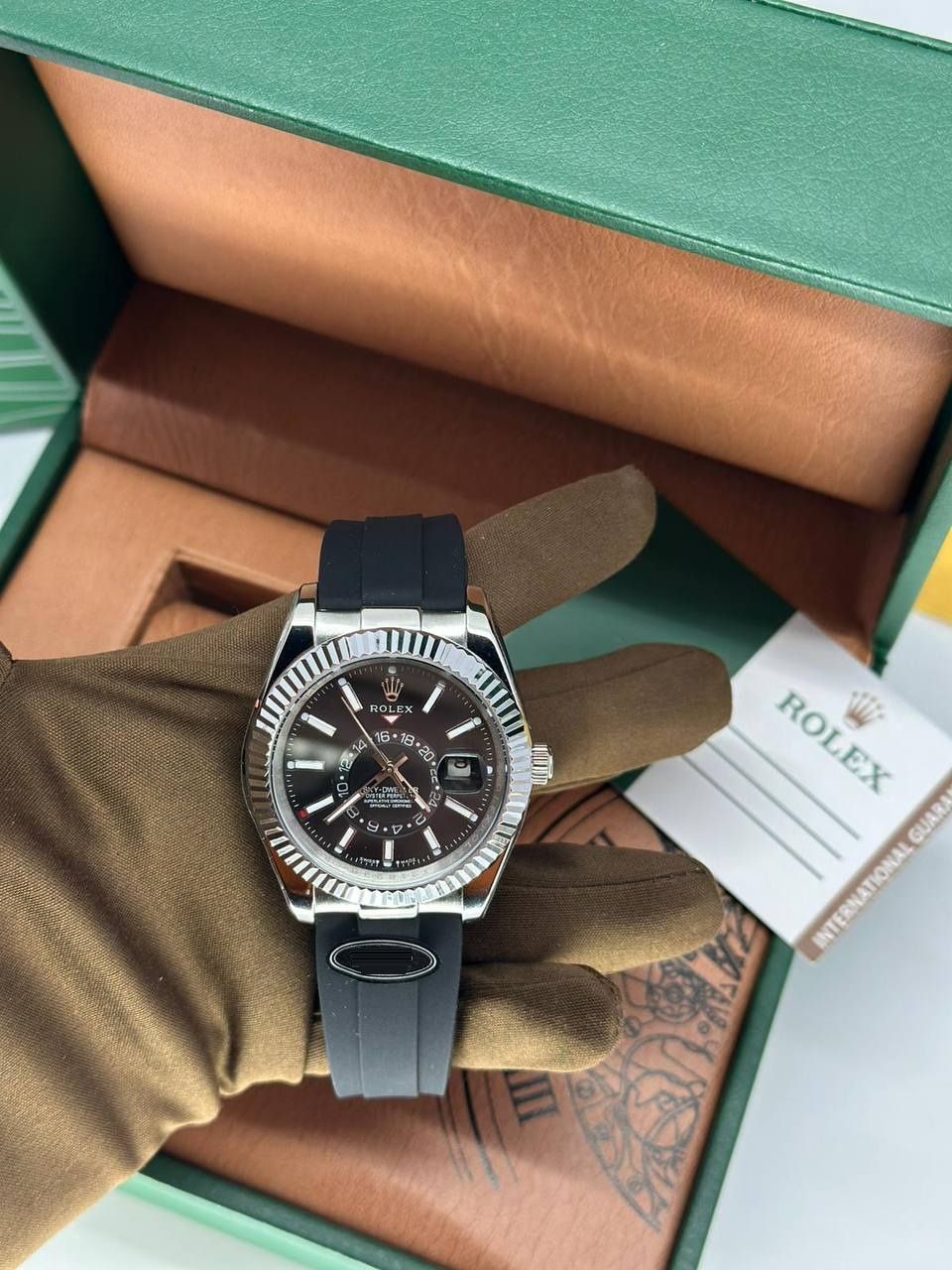 רולק,ס מנגנון אוטומטי   41mm- איכות גבוהה |  סמל סטטוס בעולם היוקרה _3