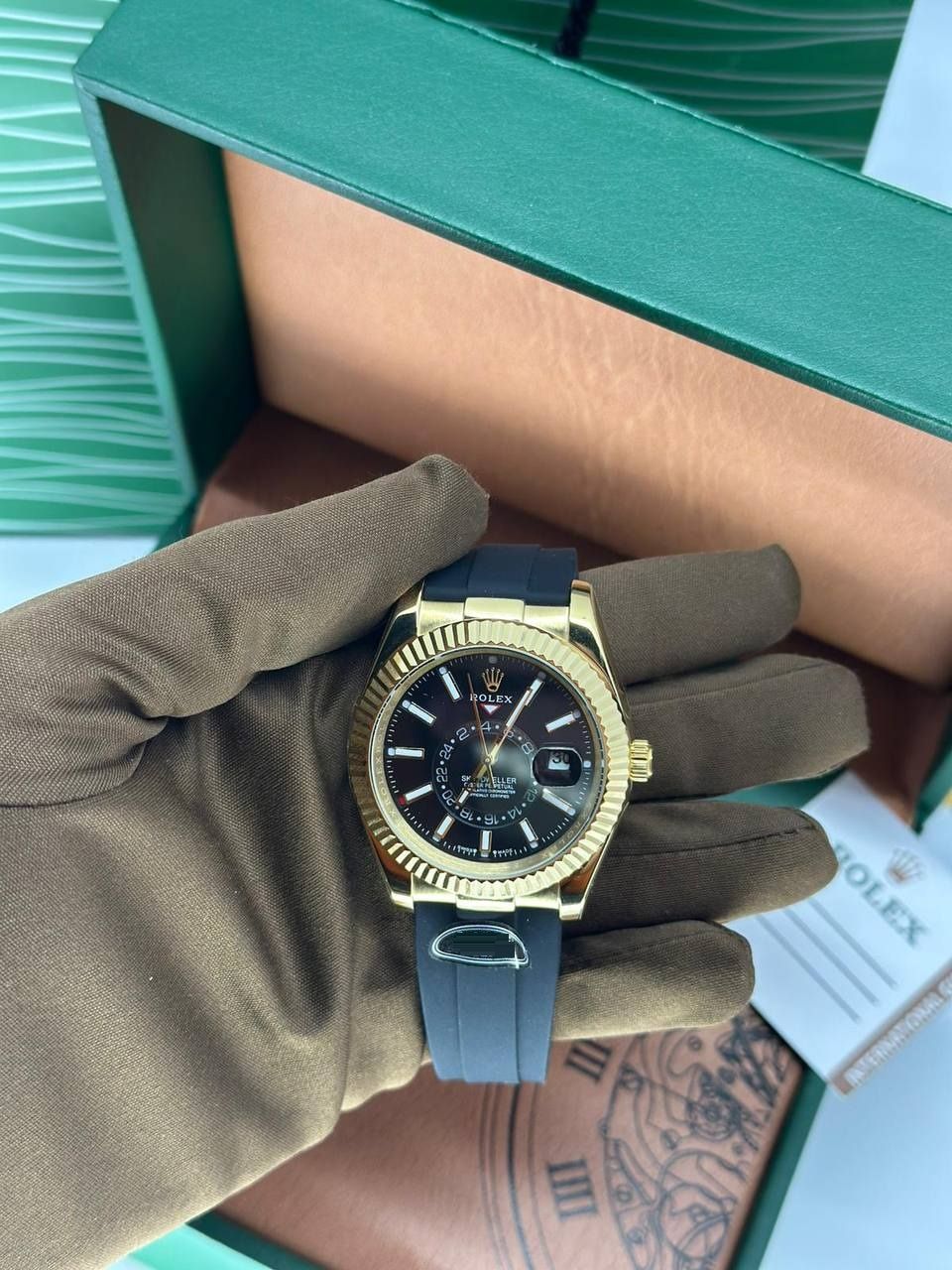 רולק,ס מנגנון אוטומטי   41mm- איכות גבוהה |  סמל סטטוס בעולם היוקרה _4