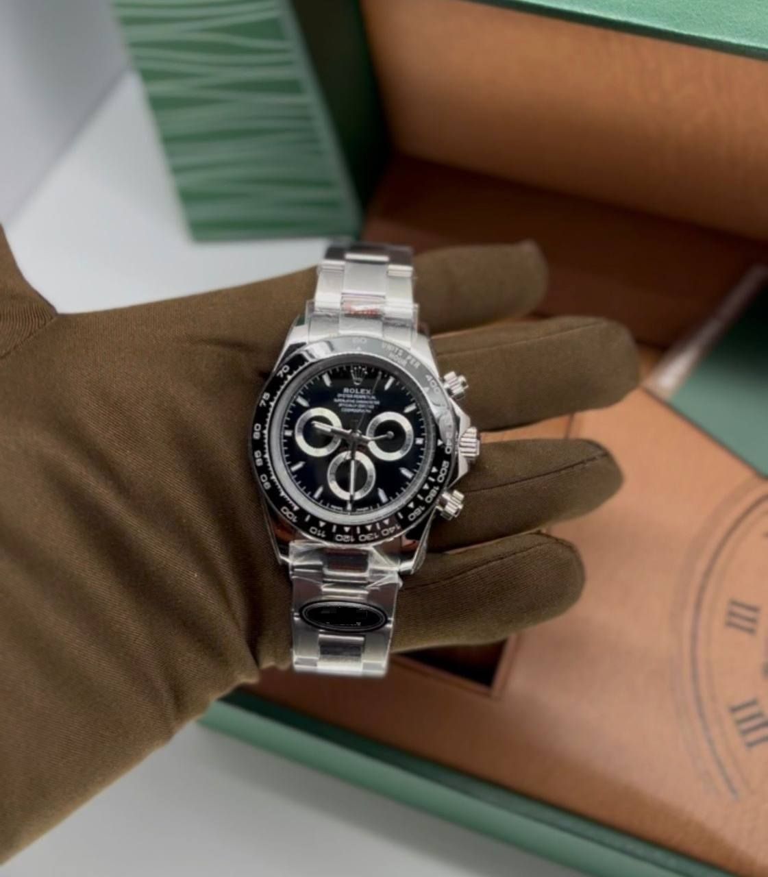 רולק,ס דייטונה מנגנון אוטומטי   40mm- איכות גבוהה |  סמל סטטוס בעולם היוקרה_0