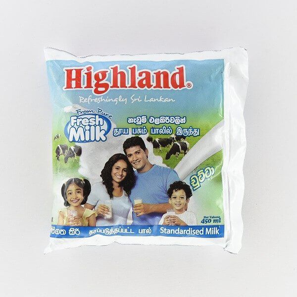 1336 HIGHLAND FRESH MILK 450 ML _0