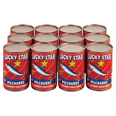 Lucky Star Pilchards in Sweet Chilli 400g x 12_0