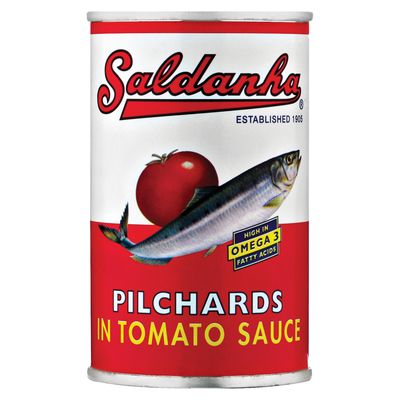 Saldanha Pilchards In Tomato Sauce 155g_0