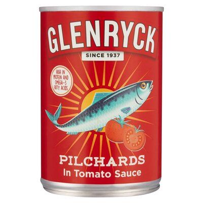 Glenryck Pilchards in Tomato Sauce 400g_0