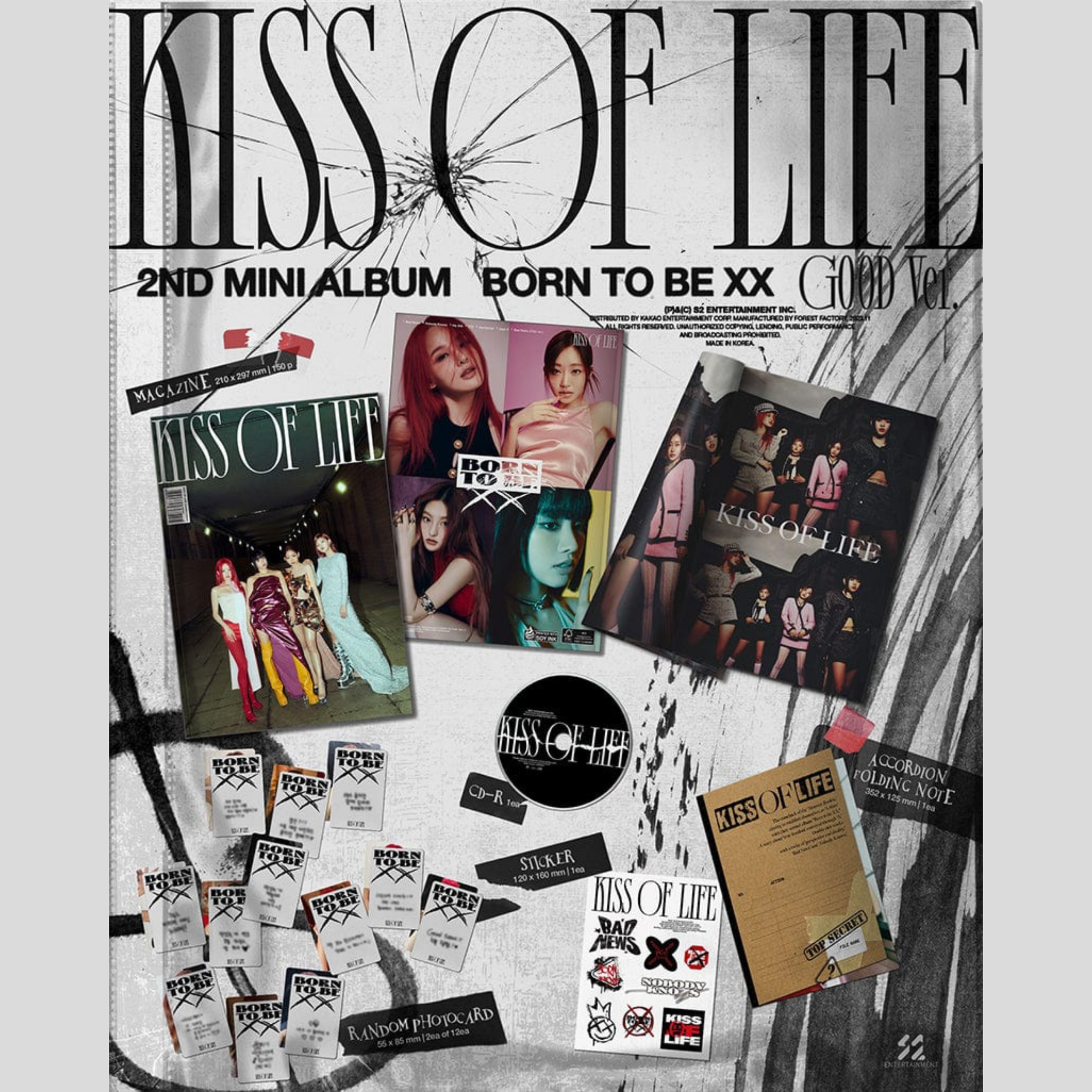 KISS OF LIFE - Born to be XX 2nd mini album_2