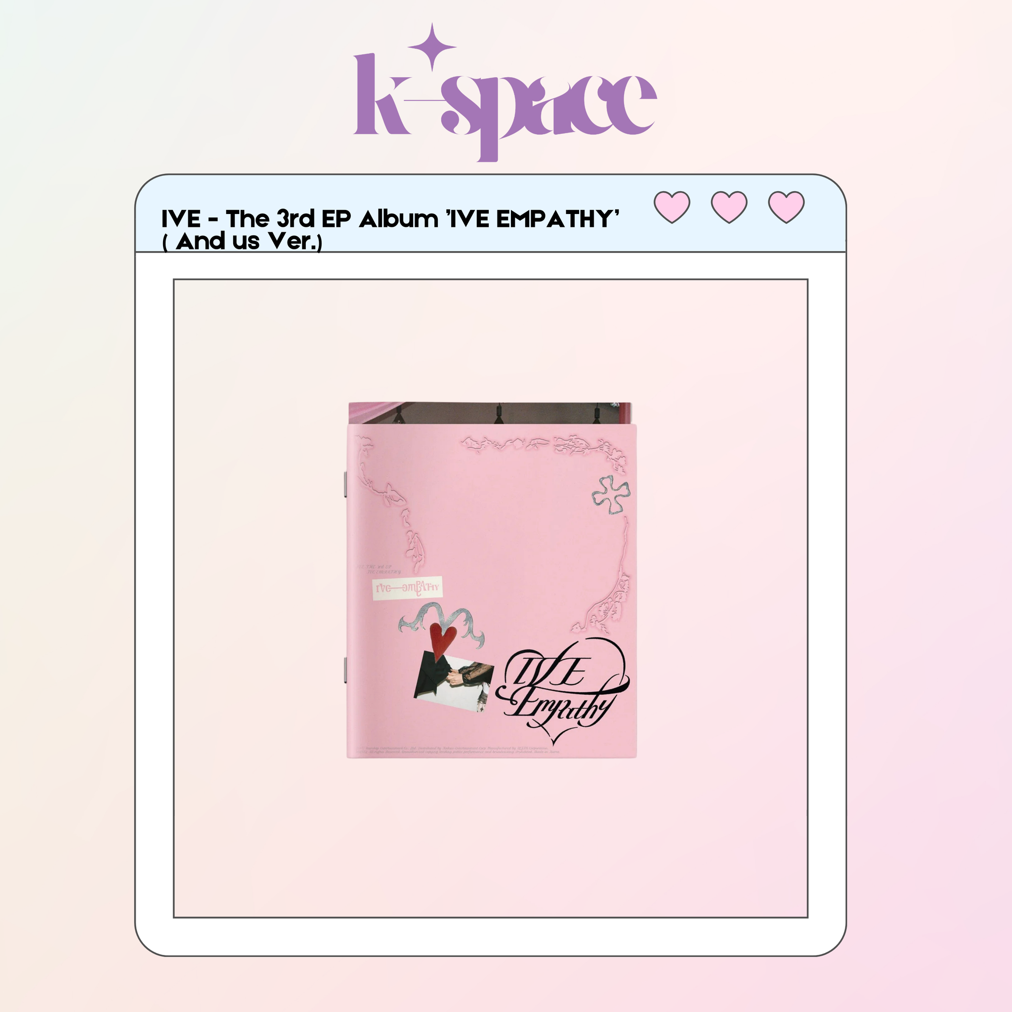 IVE - The 3rd EP Album ’IVE EMPATHY’ ( And us Ver.)_0