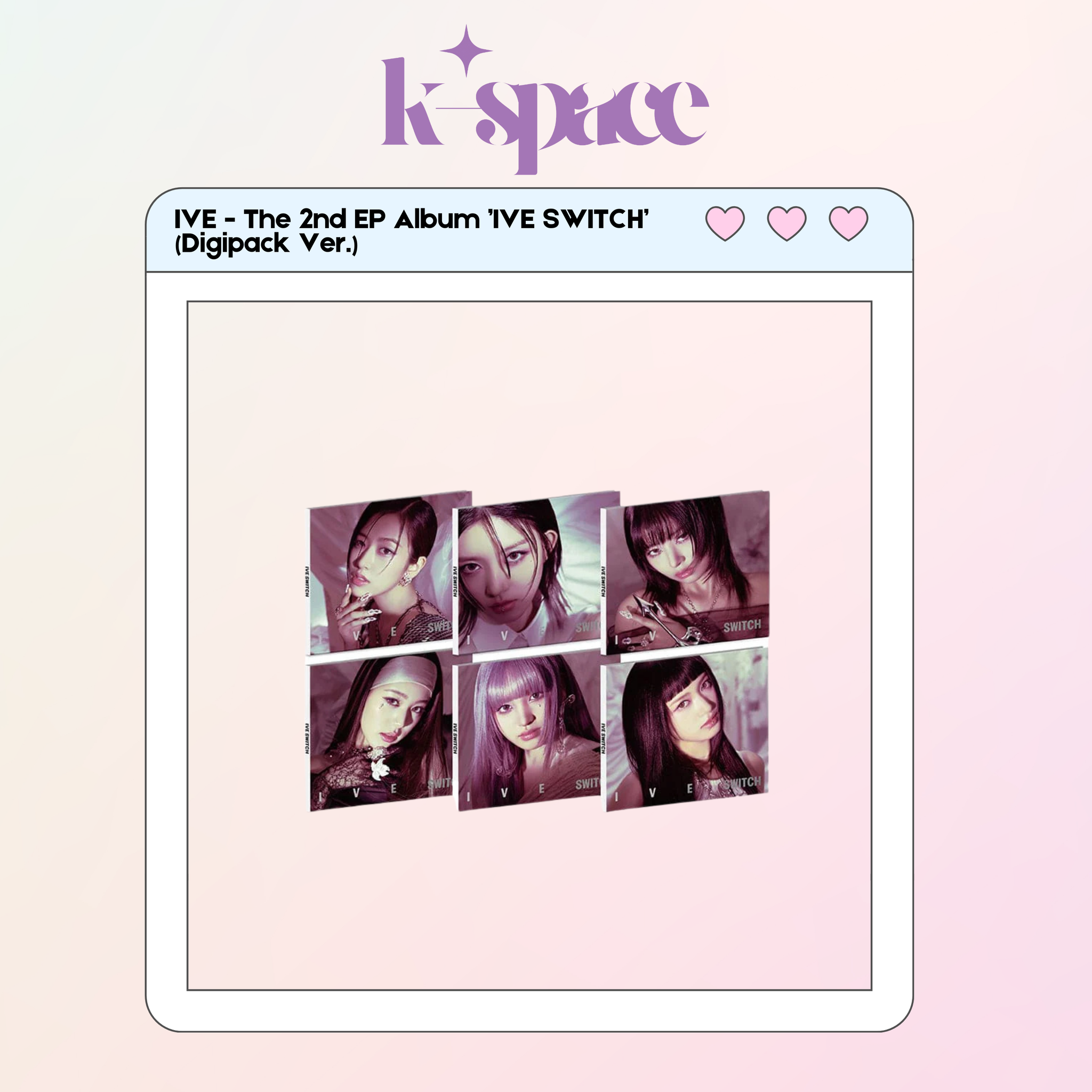 IVE - The 2nd EP Album ’IVE SWITCH’  (Digipack Ver.)_0