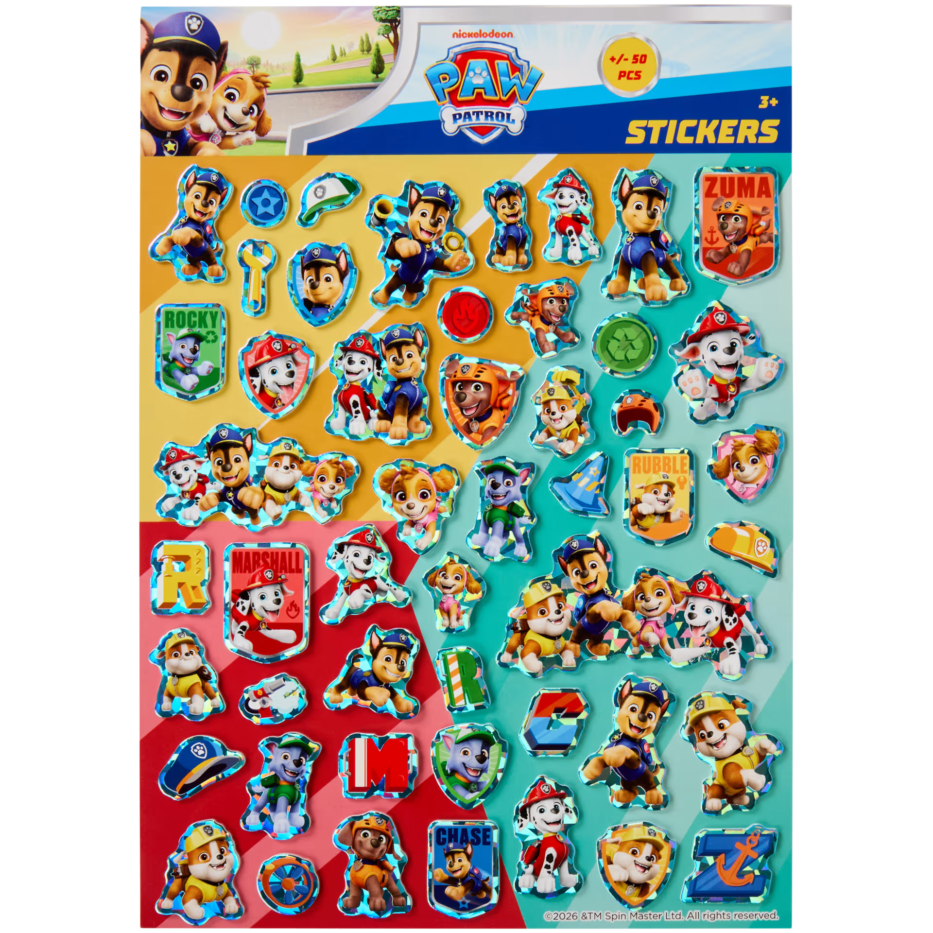 Autocollants 3D 48 pièces_1