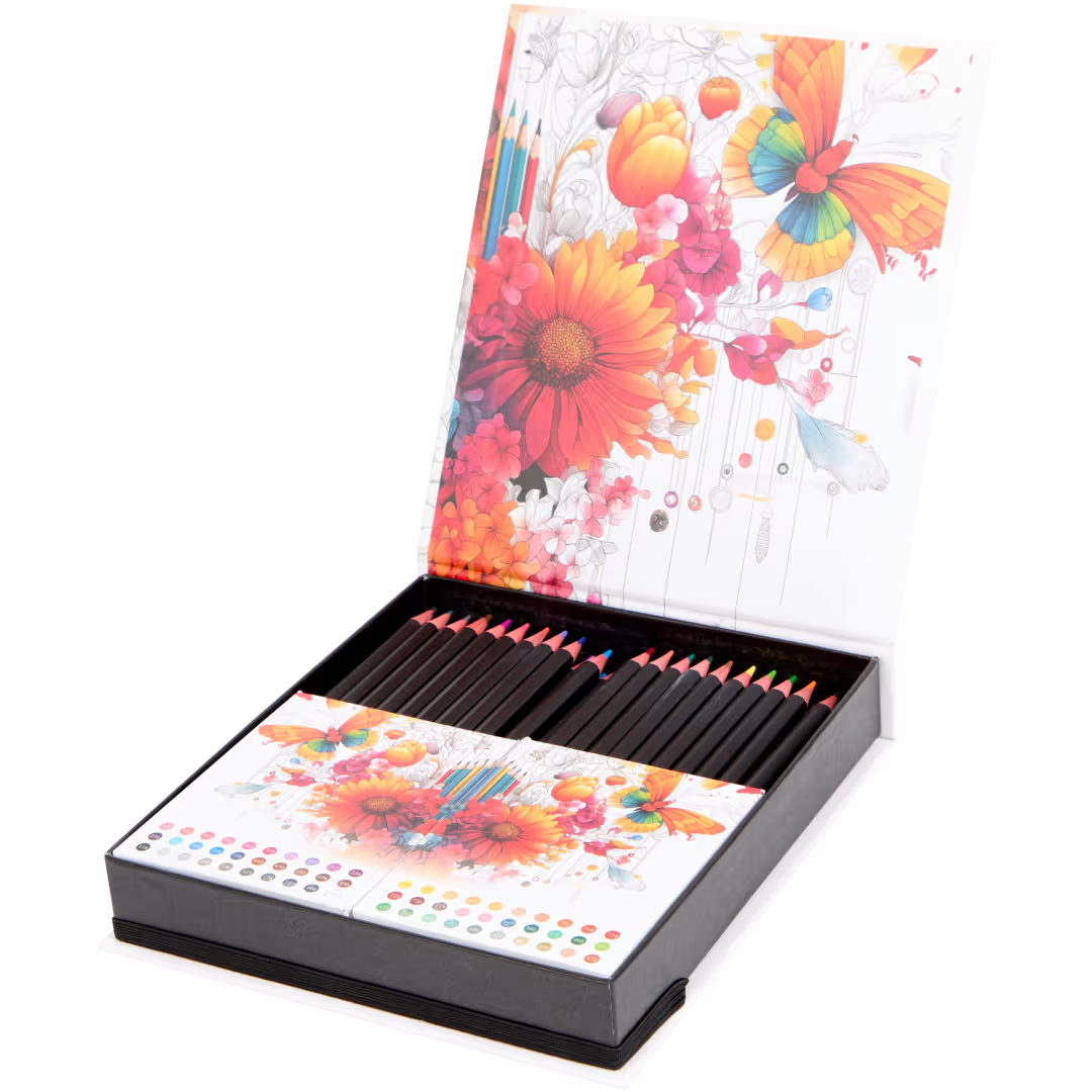 Crayons de couleur premium 63 pièces_2