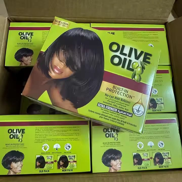 Kit Complet Défrisant Olive _0