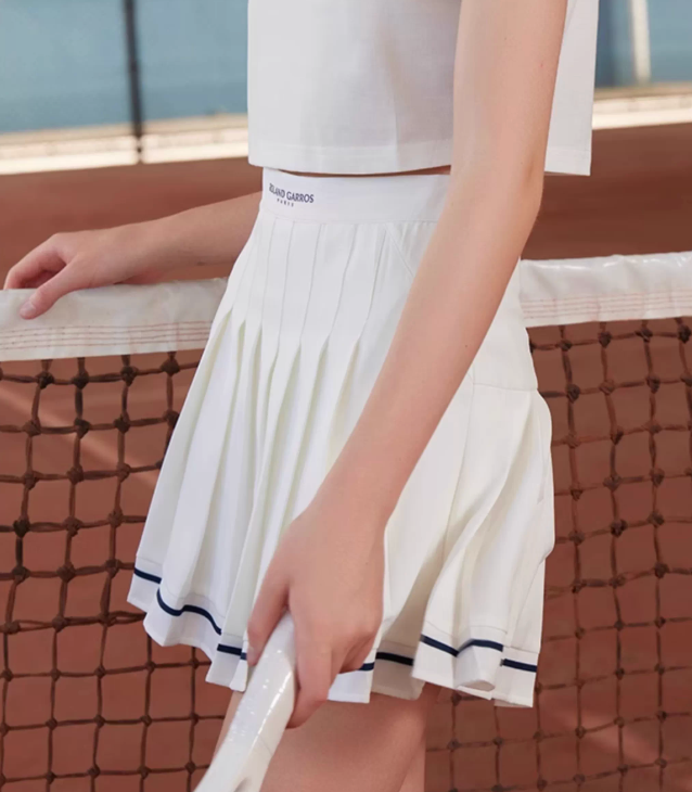 Rolland Garros - One Line Tennis Skirt_1