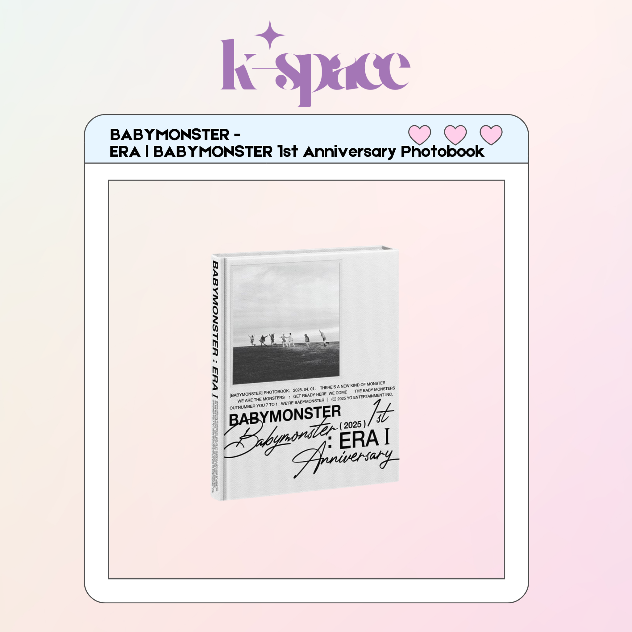 BABYMONSTER - ERA l BABYMONSTER 1st Anniversary Photobook_0