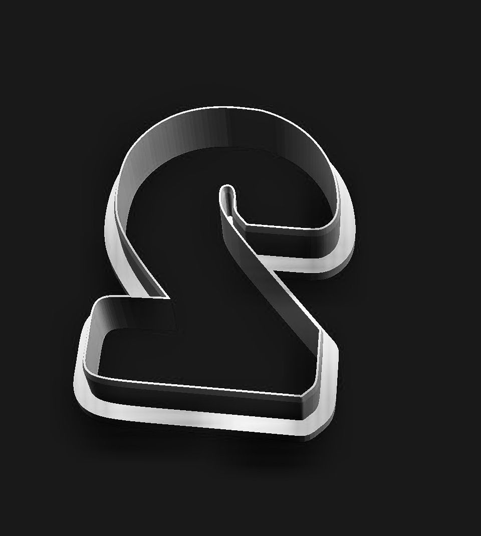 Number Two 6 cm  Cookie Cutter _0