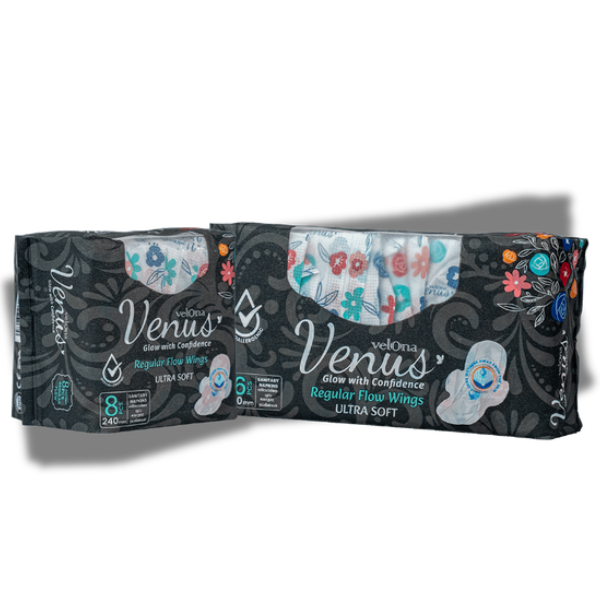 Velona Venus Ultra Soft Regular Flow Wings 16's_0