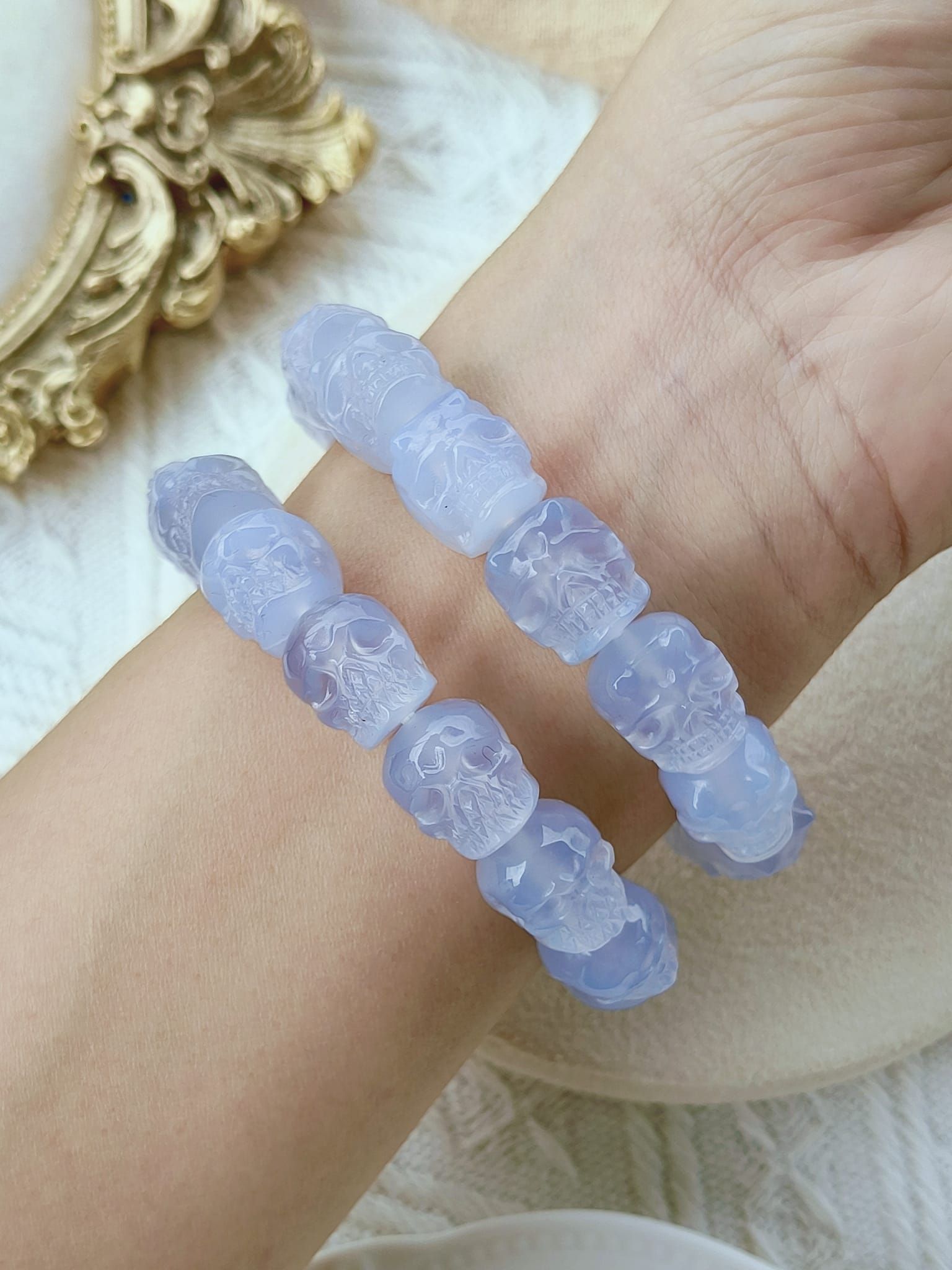 Glacier Blue Chitipati Bracelet_0