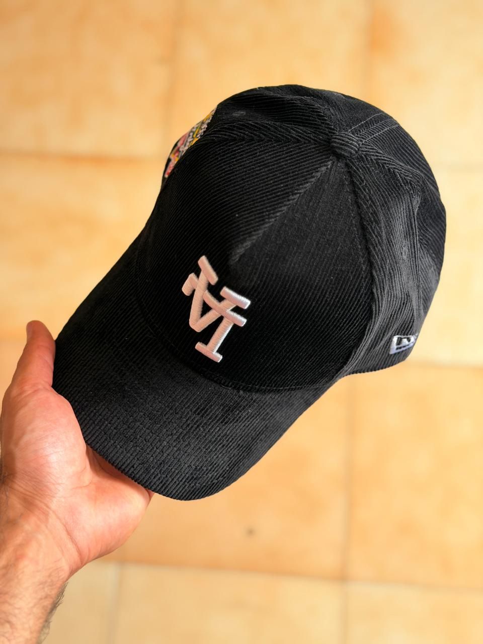 New Era 9Forty - La Dodgers 'Upside Down LA Cord'  Corduroy Black_5