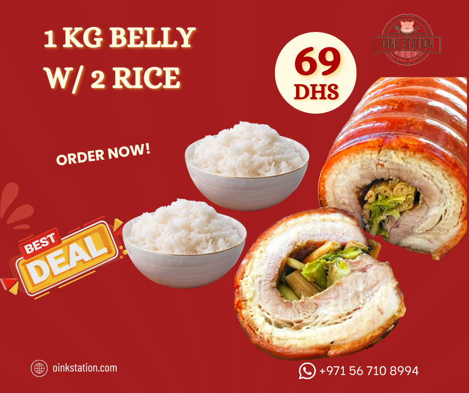 1 KG LECHON BELLY / 2X RICE_0