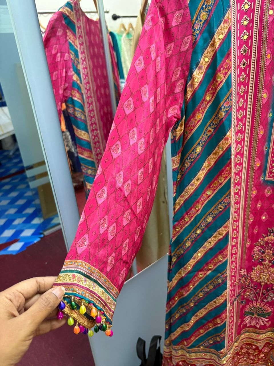 Printed Readymade Salwar Suit Collections_1