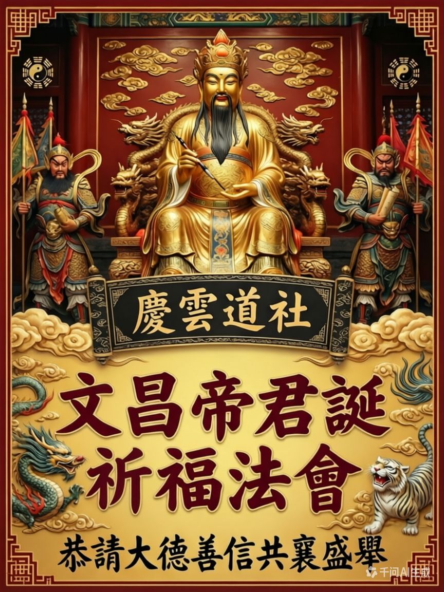 2026年文昌帝君寶誕祈福法會_0