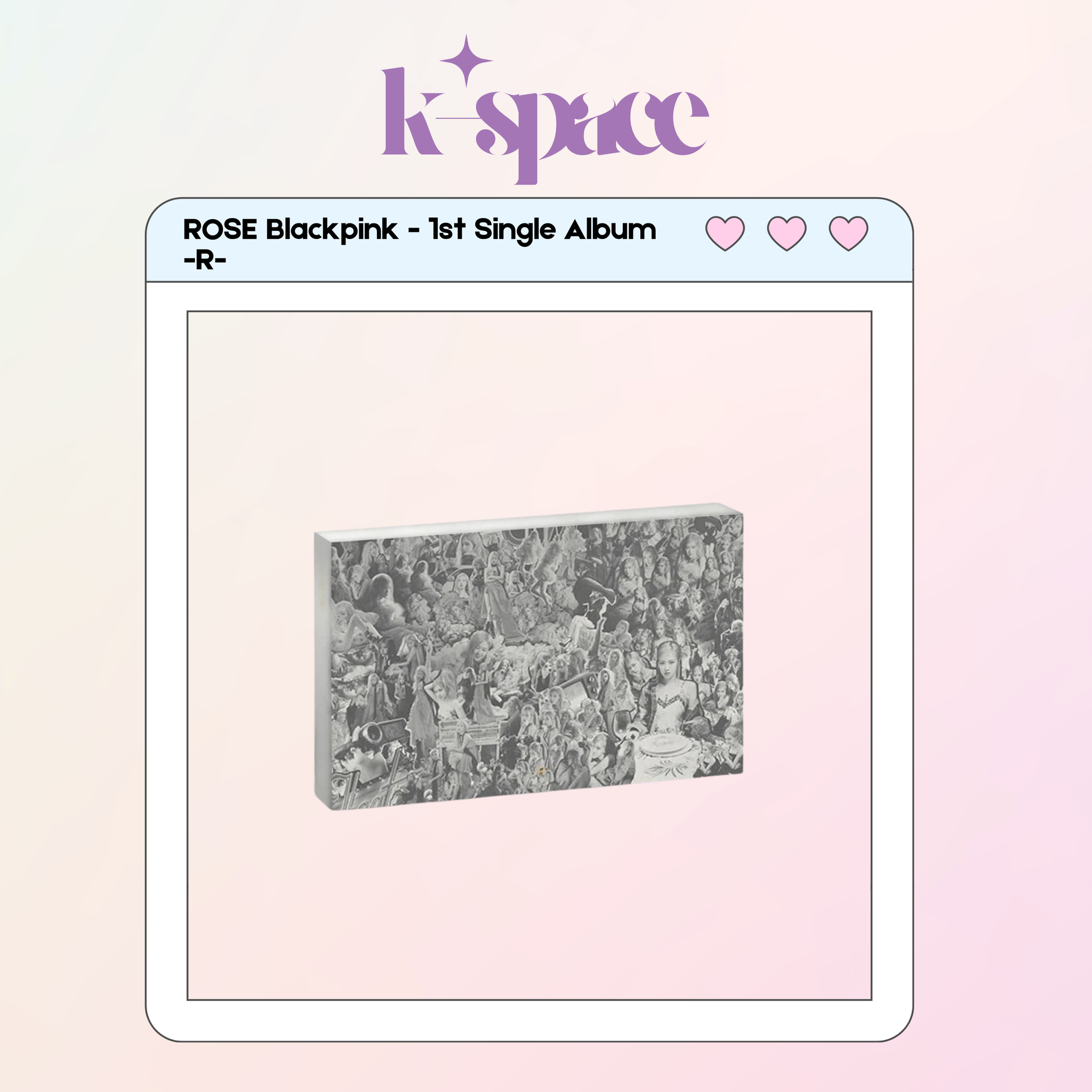 Rosé BLAKCPINK - 1st Single Album -R-_0