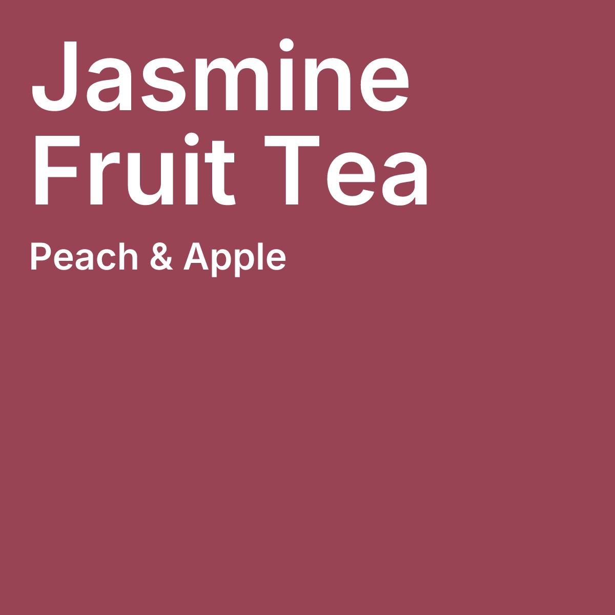 Jasmine Fruit Tea_0